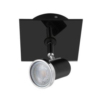 EGLO 33677 LAMPA TAMARA 1 SPOT WL/1 SCHWARZ/CHROM TAMARA 1