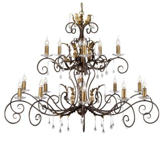 ELSTEAD AMARILLI AML15 BRONZE 15Lt Chandelier