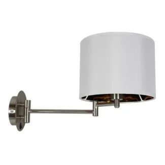 CANDELLUX 21-57532 ALEXIA LAMPA KINKIET 1X40W E14 CHROM