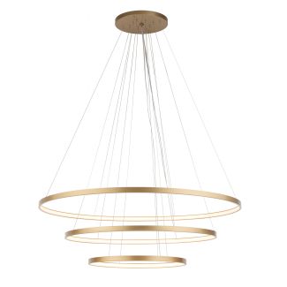ANTIGO Lampa wisząca Agari Multi 3 117-87-57 - Złota (1170 mm) 3000K 5420