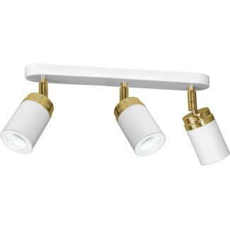 LUMINEX 5156 spot Reno white/gold 3