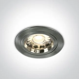 ONE LIGHT 10105/MC Pirgos wpust z oprawką GU5.3 MR16 50W matowy chrom
