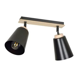 EMIBIG 725/2 LAMPA SUFITOWA ATLAS 2 BLACK