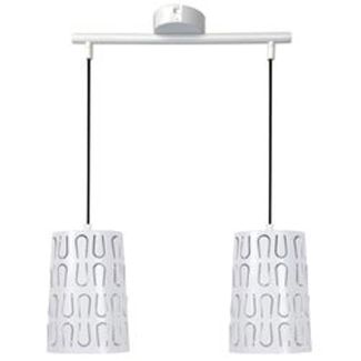 CANDELLUX 32-64271 VISTA LAMPA WISZĄCA 2X60W E27 BIAŁY