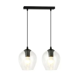 EMIBIG 679/2 LAMPA WISZĄCA ISTAR 2 BL TRANSPARENT
