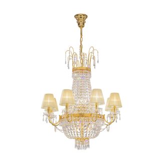 KOLARZ 0418.88+8.3.SPT EMPIRE żyrandol złoto 24K