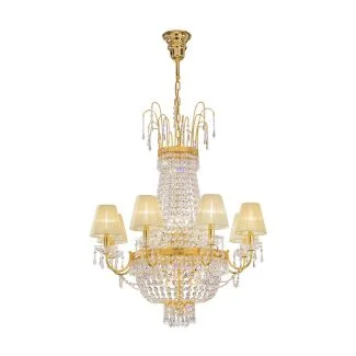 KOLARZ 0418.88+8.3.SPT EMPIRE żyrandol złoto 24K