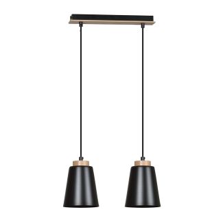 EMIBIG 442/2 BOLERO 2 BLACK LAMPA WISZĄCA