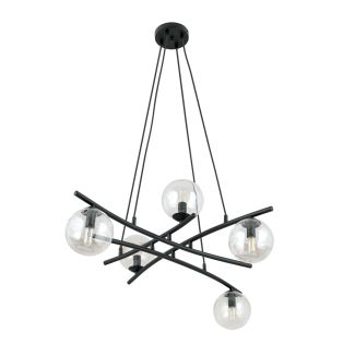 EMIBIG 1202/5 LAMPA WISZĄCA ESSA 5 TRANSPARENT