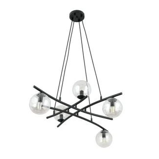 EMIBIG 1202/5 LAMPA WISZĄCA ESSA 5 TRANSPARENT