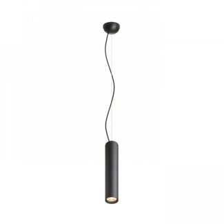 RENDL R12459 RIGA 28 wisząca czarna 230V LED 9W 38° 3000K