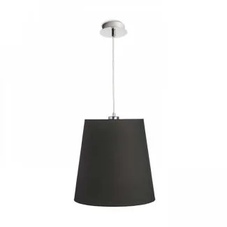 WYPRZEDAŻ RENDL R10507 ASPRO wisząca czarna chrom 230V E27 42W