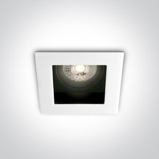 ONE LIGHT 51105TA/W Ditiko biały wpust z oprawką GU10 MR16 dark light