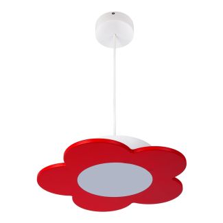 Hellux 9550124 Lampa Fiore LED zwis czerwony