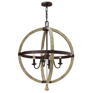 ELSTEAD MIDDLEFIELD HK/MIDDLEFIELDP4 4Lt Chandelier