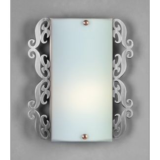 CANDELLUX 10-39524 CASABLANCA PLAFON 1X60W E27 22X25CM SATYNA PROSTOKĄT
