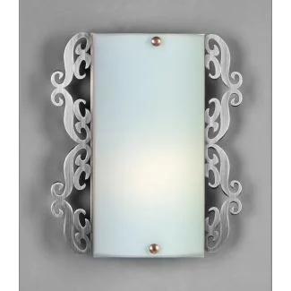 CANDELLUX 10-39524 CASABLANCA PLAFON 1X60W E27 22X25CM SATYNA PROSTOKĄT