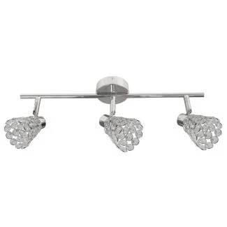 CANDELLUX 93-00460 GLOSSY LISTWA 3X40W G9 CHROM