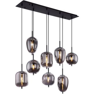 GLOBO 15345-8 BLACKY Lampa wisząca