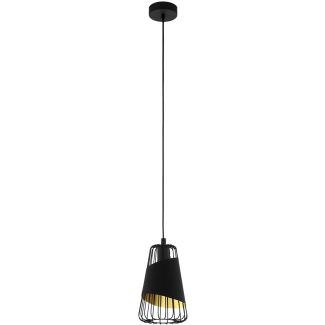 EGLO 49447 HL/1 E27 ?165 SCHWARZ/SW-GOLD AUSTELL