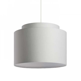 RENDL R11553 DOUBLE 40/30 abażur Chintz jasno szara max. 23W