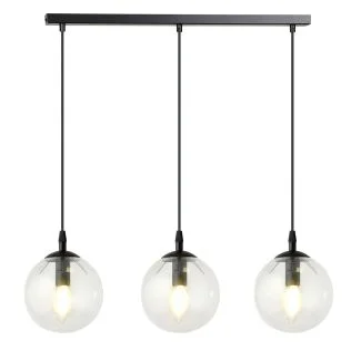EMIBIG 711/3 LAMPA WISZĄCA COSMO 3 BL TRANSPARENT