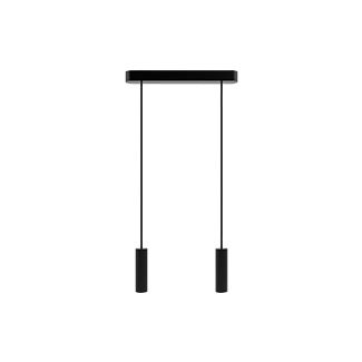 HELLUX 8520219 Lampa wisząca czarna Madera 2pł