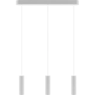 HELLUX 8520309 Lampa wisząca biała Madera 3 pł