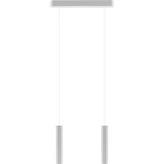 HELLUX 8521209 Madera Hexa lampa wisząca 2 pł biały