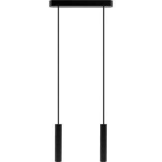 HELLUX 8521219 Madera Hexa lampa wisząca 2 pł czarny