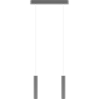 HELLUX 8521236 Madera Hexa lampa wisząca 2 pł szary