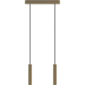 HELLUX 8521244 Madera Hexa lampa wisząca 2 pł