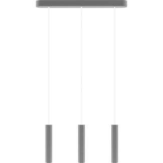 HELLUX 8521336 Madera Hexa lampa wisząca 3 pł szary