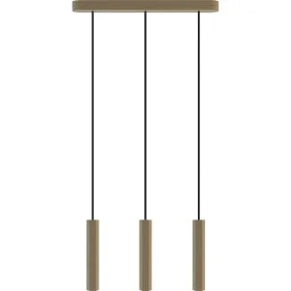 HELLUX 8521344 Madera Hexa lampa wisząca 3 pł