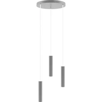 HELLUX 8521536 Madera Hexa lampa wisząca 3 pł szary