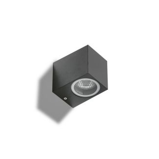AZZARDO AZ4311 RIMINI 1 SQUARE DGR TECHNICAL WALL DARK GREY