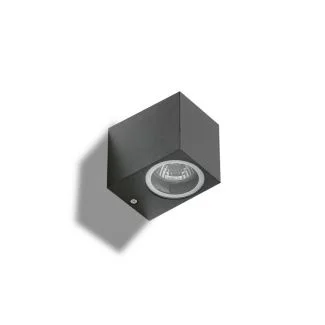 AZZARDO AZ4311 RIMINI 1 SQUARE DGR TECHNICAL WALL DARK GREY