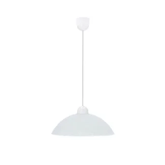 CANDELLUX 31-16751 FANUSA LAMPA WISZĄCA 1X60W E27 KLOSZ BIAŁY Z WZOREM
