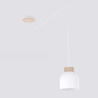 EMIBIG 1625/1 KRU 1 WHITE LAMPA WISZĄCA