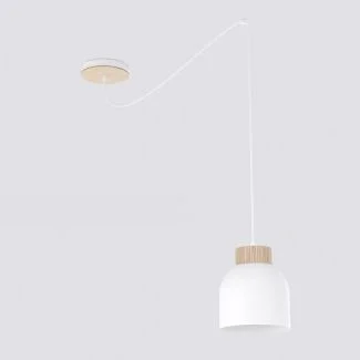 EMIBIG 1625/1 KRU 1 WHITE LAMPA WISZĄCA