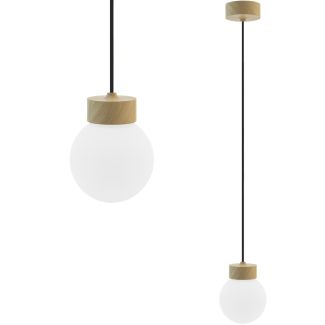 HELLUX 8570145 Lampa wisząca Barrel-Orb Kula 1pł