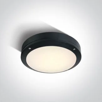 ONE LIGHT 67442/B/W Akteo czarny klasyczny zewnętrzny kinkiet LED 3000K 10W IP54, AC LED