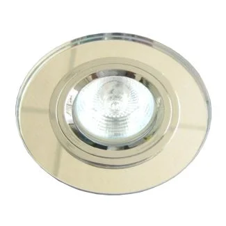 CANDELLUX 2230484 SS-15 CH/WH MR16 CHROM oczko sufitowe lampa sufitowa STAŁA OKRĄGŁA SZKŁO BEZBARWNE