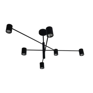 LIGHT PRESTIGE LP-731/6P BK Snow 6 wiszący czarny