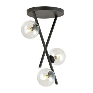 EMIBIG 1195/3 LAMPA SUFITOWA RIVER 3 TRANSPARENT