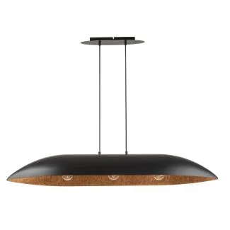 SIGMA 40634 lampa wisząca Gondola L czarny/miedziany