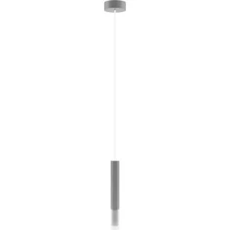 HELLUX 8621136 Lampa wisząca Madera2 Hexa 1 pł klosz szary