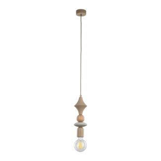 TK-LIGHTING 10959 TOWER SABIA WOOD 1XE27