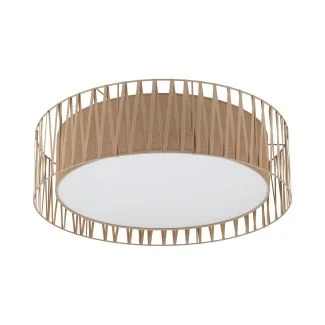 TK-LIGHTING 11463 HARMONY SABIA JUTA LAMPA SUFITOWA 6XE27