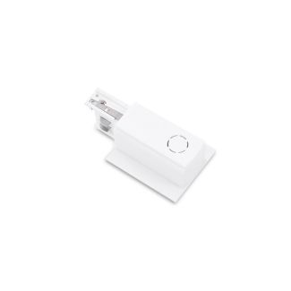 AZZARDO AZ4303 TRACK 3LINE END POWER RIGHT GIPS WH TECHNICAL TRACK WHITE zasilanie podtykowe 3-fazowy